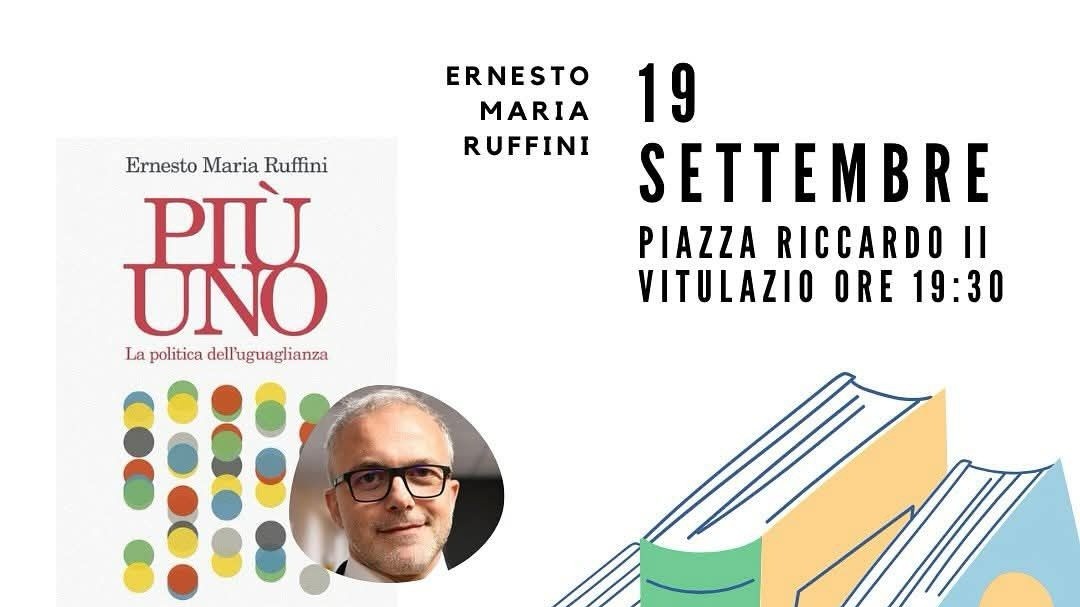 Presentazione Più Uno a LIBER - Agorà della Cultura