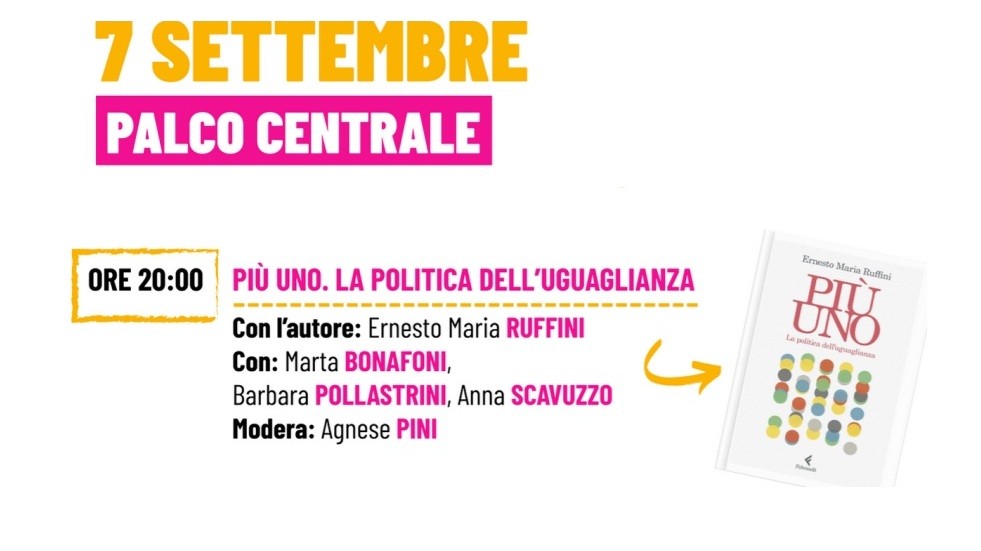 Milano. Festa dell'Unità. Presentazione Più Uno